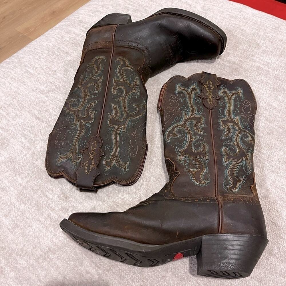 Justin Boots Women's 12" Stampede Boot
Medium Brown - Picture 3 of 7
